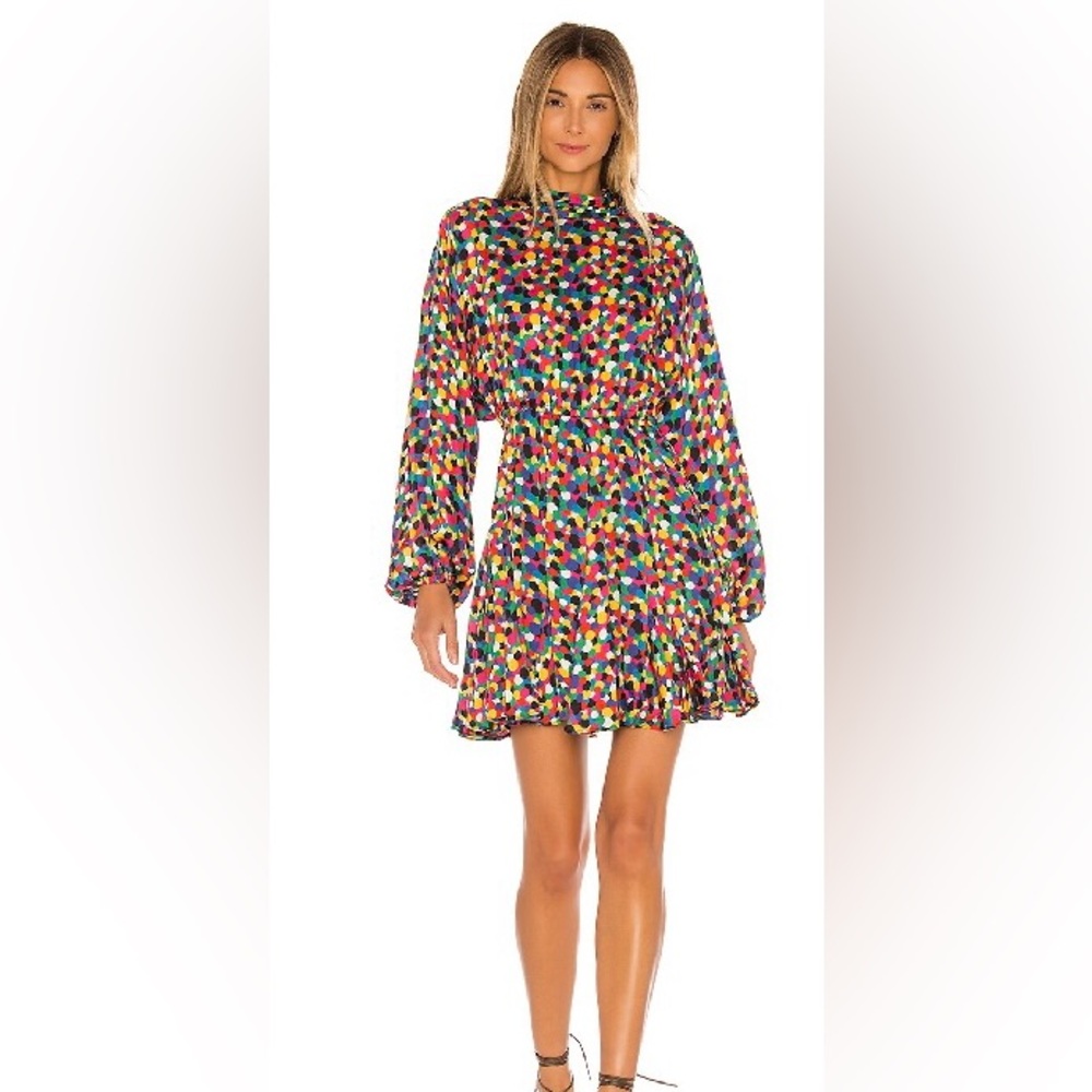 Rhode Caroline Dress - Small in Micro Confetti